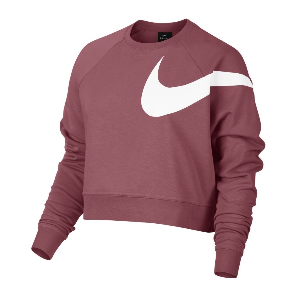 felpa nike donna porpora