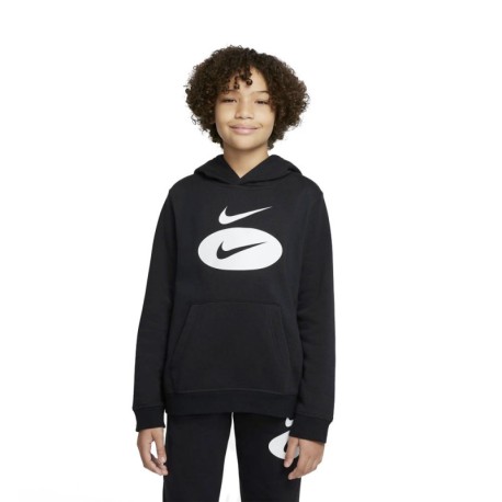 Nike Felpa Hbr Nero Bambino