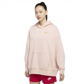 Kappa Felpa Con Cappuccio Rosa Donna - Acquista online su Sportland