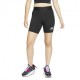 Nike Leggings Tight Half Nero Donna