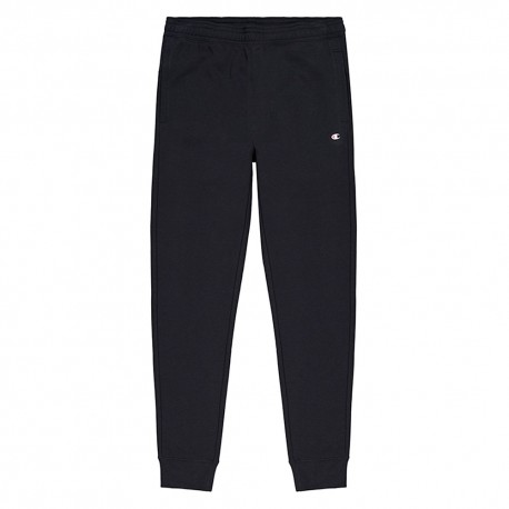 Champion Pantaloni Con Polsino Slim Nero Uomo