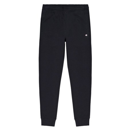 Champion Pantaloni Con Polsino Slim Nero Uomo