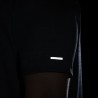 Nike Maglia Running Miler Nero Reflective Argento Uomo