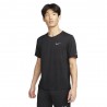 Nike Maglia Running Miler Nero Reflective Argento Uomo