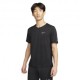 Nike Maglia Running Miler Nero Reflective Argento Uomo