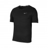 Nike Maglia Running Miler Nero Reflective Argento Uomo