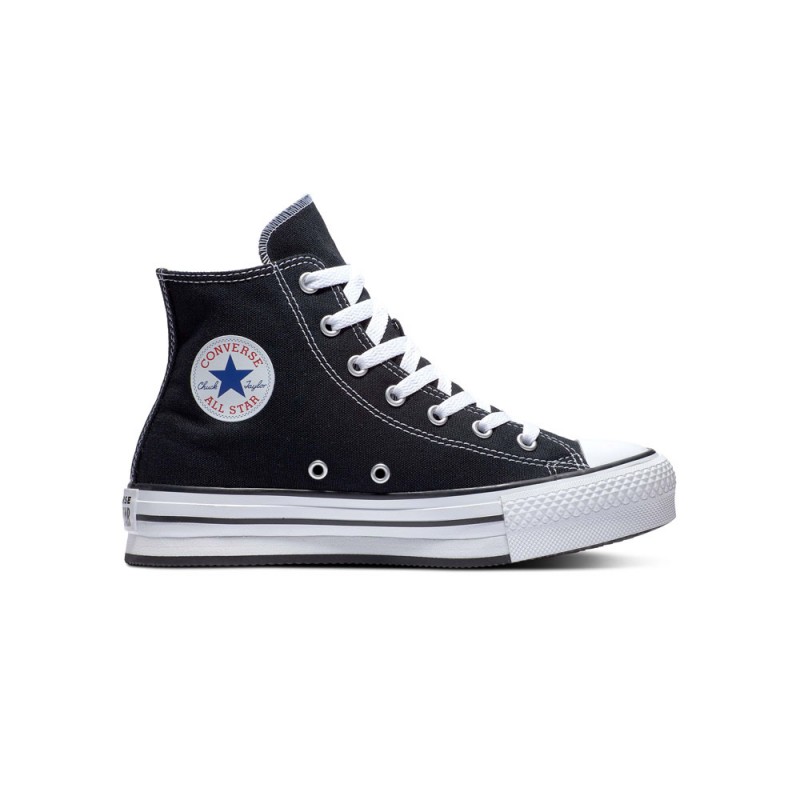 Converse platform sales bambino arancione