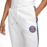 Nike Pantaloni Con Polsino Psg Jordan Bianco Uomo