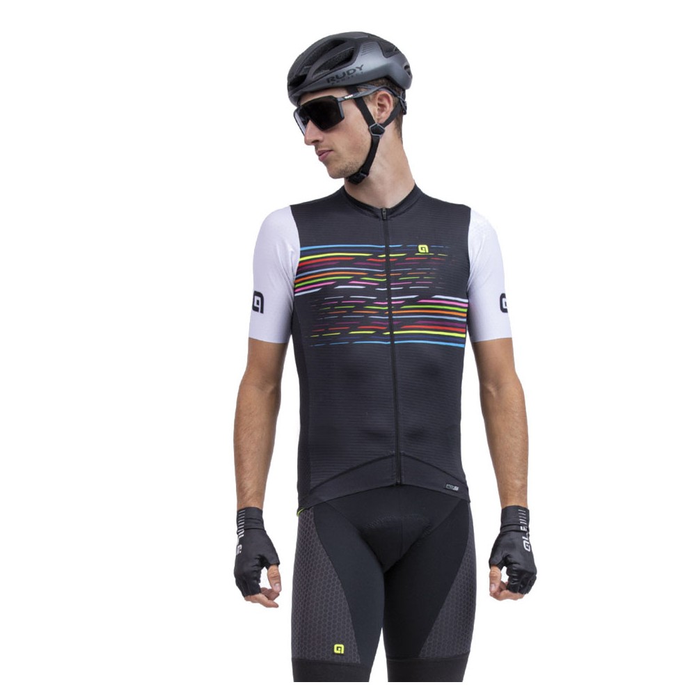 Ale' Maglia Ciclismo Logo Nero Uomo - Acquista online su Sportland