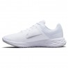 Nike Revolution 6 Bianco Metallic Argento - Scarpe Running Donna