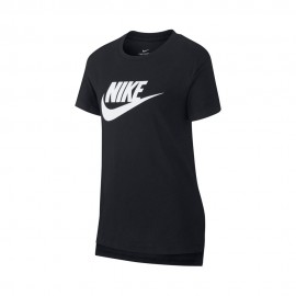 Nike T-Shirt Nero Bianco Bambino