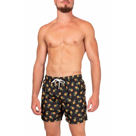 Effek Costume Boxer Fantasia Teddy Nero Uomo