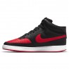 Nike Court Vision Mid Nero Rosso - Sneakers Uomo