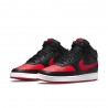 Nike Court Vision Mid Nero Rosso - Sneakers Uomo