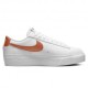 Nike Blazer Low Platform New Bianco Bronzo - Sneakers Donna