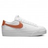 Nike Blazer Low Platform New Bianco Bronzo - Sneakers Donna