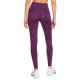 Nike Leggings Sportivi Tight Linea Leopard Fuxia Donna