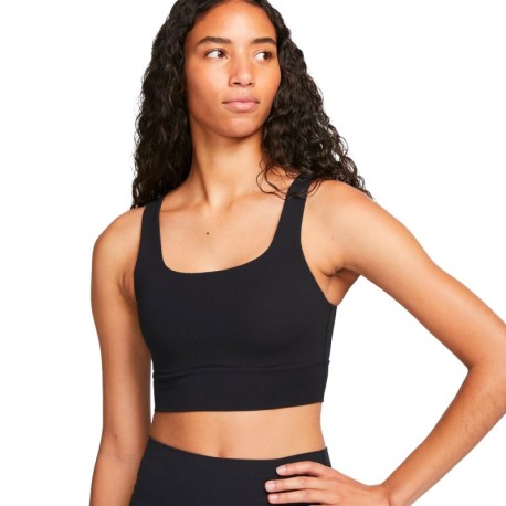 Nike Reggiseno Sportivo Alate Elipse Yoga Nero Donna