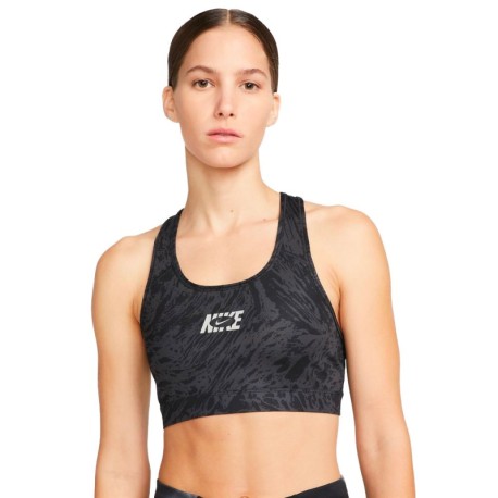 Nike Reggiseno Sportivo Icon Clash Nero Donna