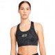 Nike Reggiseno Sportivo Icon Clash Nero Donna