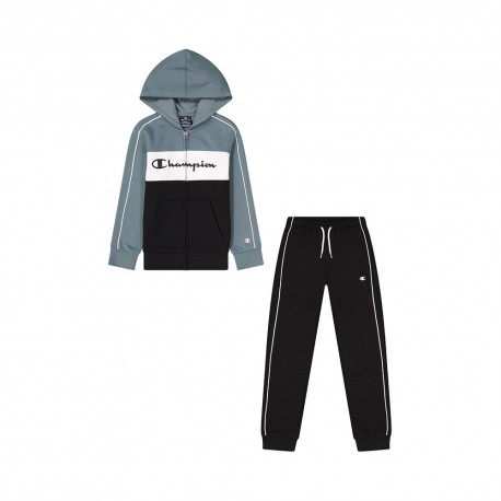 Champion Tuta Sportiva Con Cappuccio Grigio Bambino Acquista online su Sportland