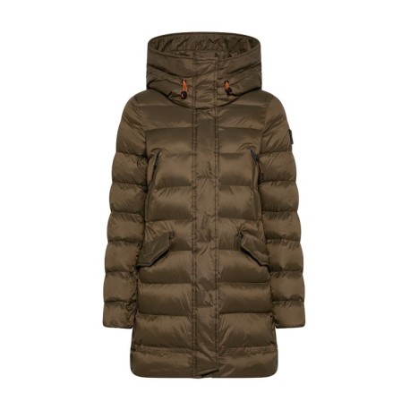 Dekker Parka Lungo Chala Ny Verde Donna