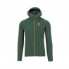 Karpos Fleece Rocchetta Hoodie Smoke Pine Jungle Verde Uomo