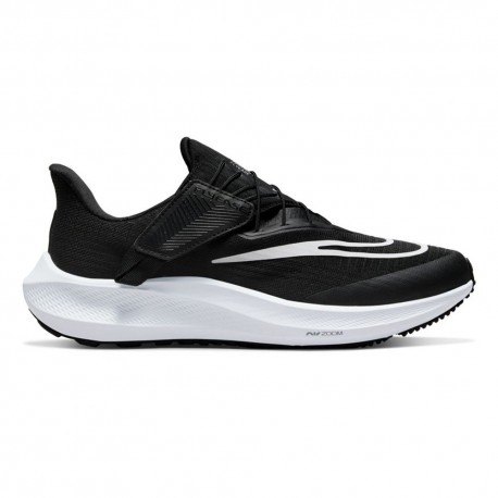 Nike Air Zoom Pegasus 39 Flyease Black/White/Smok - Scarpe Running Donna