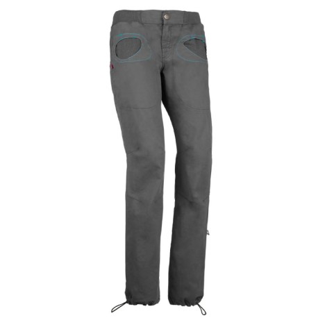 E 9 Pantaloni Onda Slim2 Sandgrigio Donna