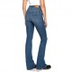 Replay Jeans Zampa New Luz Flare Blu Donna