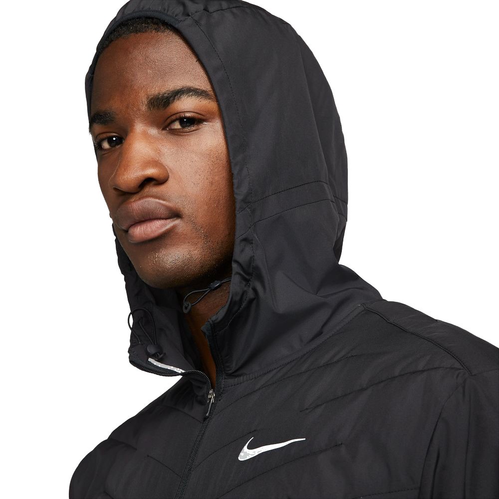 Nike Gilet Running Tf Synfl Rpl Nero Reflective Argento Uomo