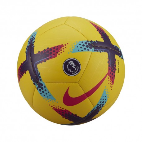 Nike Pallone Da Calcio Premier League Pitch Giallo Viola