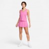 Nike Canotta Tennis Court Victory Cosmic Fuchsia Bianco Donna