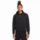 Nike Felpa Tennis Con Cappuccio Fleece Heritage Nero Uomo