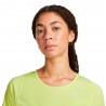 Nike Maglia Running Mm Df Race Lt Lemon Twist Reflective Argento Donna