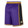 Nike Pantaloncini Basket Nba Lakers Pregm Viola Giallo Uomo