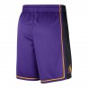 Nike Pantaloncini Basket Nba Lakers Swgmn Stm Viola Giallo Uomo