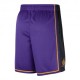 Nike Pantaloncini Basket Nba Lakers Swgmn Stm Viola Giallo Uomo