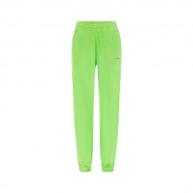 Freddy Pantaloni Con Polsino Verde Donna