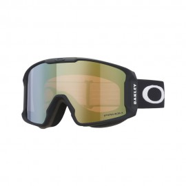 Oakley Maschera Sci Line Miner M Opaco Nero Prizm Sage Oro