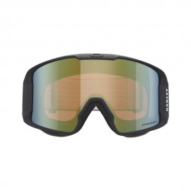 Oakley Maschera Sci Line Miner L Opaco Nero Prizm Sage Oro