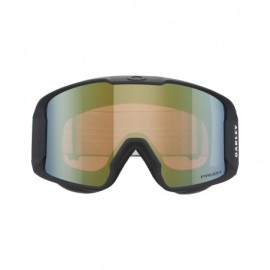 Oakley Maschera Sci Line Miner L Opaco Nero Prizm Sage Oro