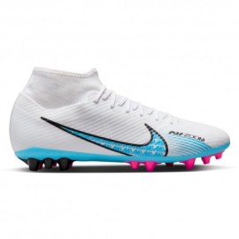 Nike Mercurial Zoom Superfly 9 Acad Ag Bianco - Scarpe Da Calcio Uomo