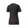 Puma T-Shirt Piquet Nero Donna