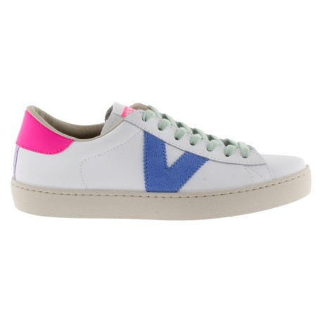 Victoria Berlin Neon Lea Bianco Chicle - Sneakers Donna