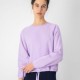 Champion Felpa Crop Top Lavanda Donna