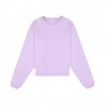 Champion Felpa Crop Top Lavanda Donna