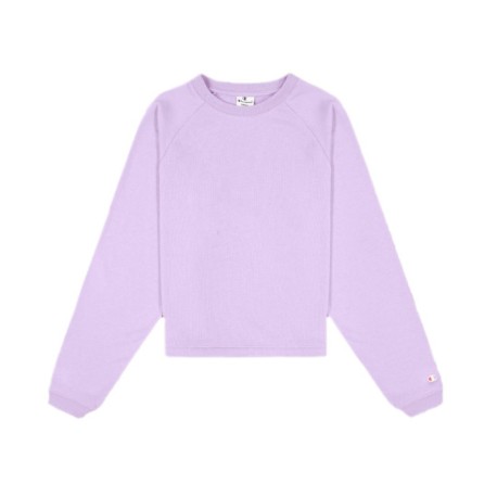 Champion Felpa Crop Top Lavanda Donna