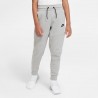 Nike Pantaloni Con Polsino Tech Fleece Grigio Bambino