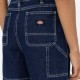 Dickies Shorts Denim Blu Donna